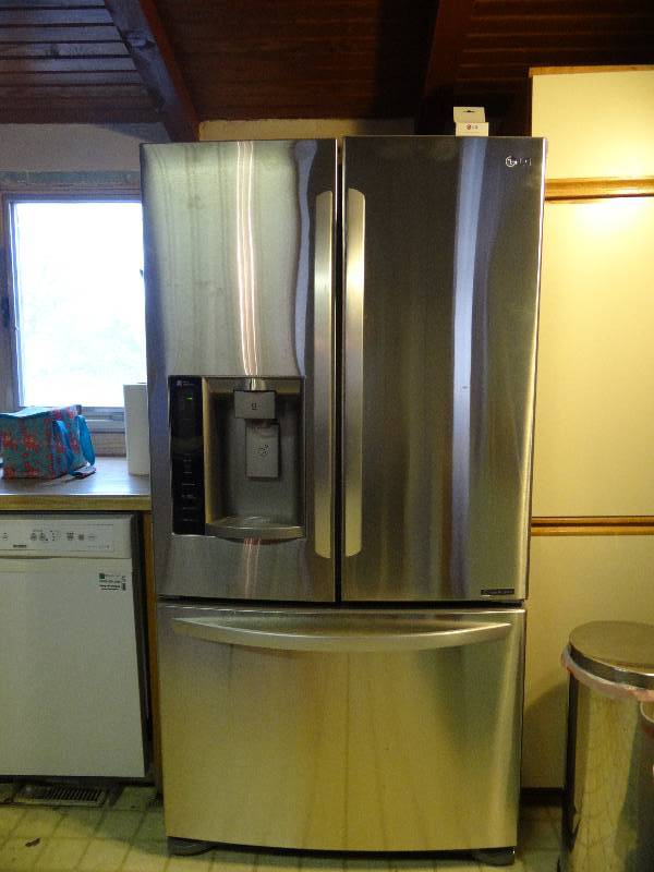 lot 6294 image: LG Inverter Linear French Door Fridge