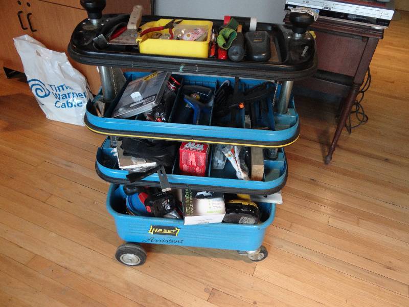 lot 6307 image: Hazet Assistant Tool Cart Full of Tools