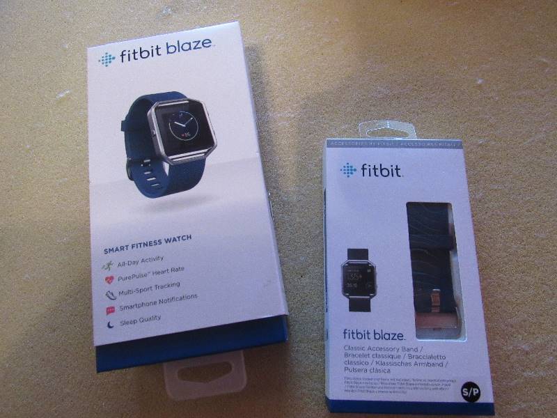 lot 6513 image: Fitbit Blaze Smart Fitness Watch & Accessory Band