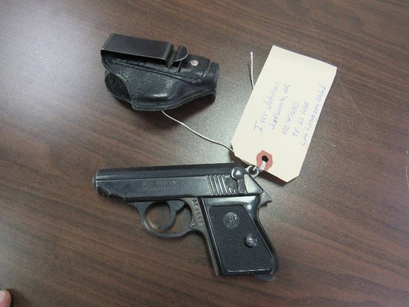 lot 6181 image: Iver Johnson, TP22, 22 Caliber Semi Automatic Pistol