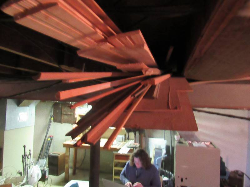 lot 6434 image: Lot of misc. wood trim pieces