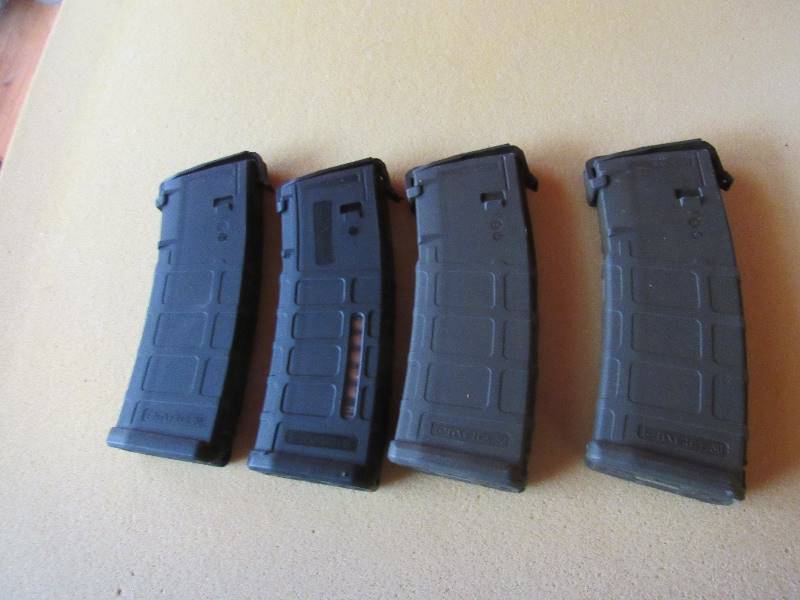 lot 6478 image: (4) ct. lot P- Mags AR-15 Magazines, With Ammo