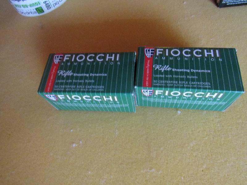 lot 6480 image: (100) rounds Fiocchi 223, 55 grain FMJ