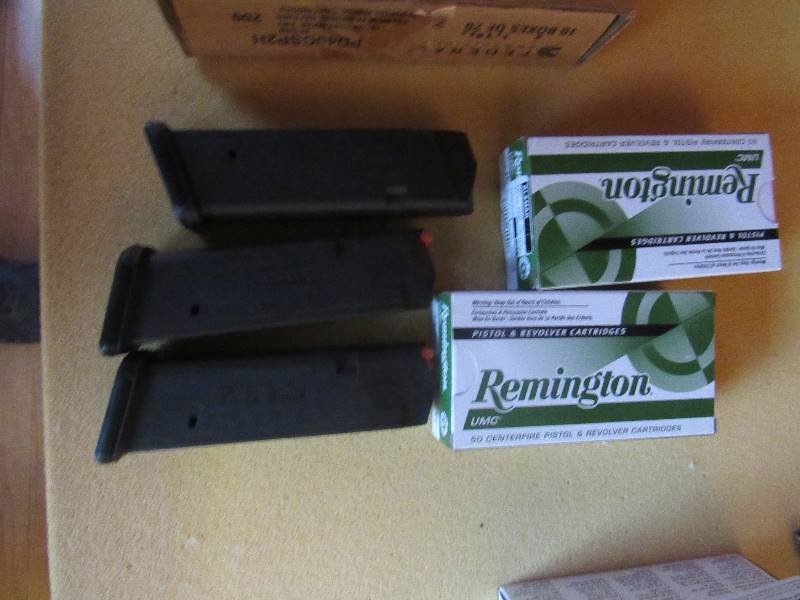 lot 6483 image: (3) 9 mm clips and (100) rounds 9mm 115 grain ammo