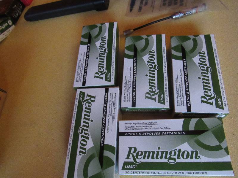 lot 6484 image: (250) rounds Remington 9mm 124 grain ammo