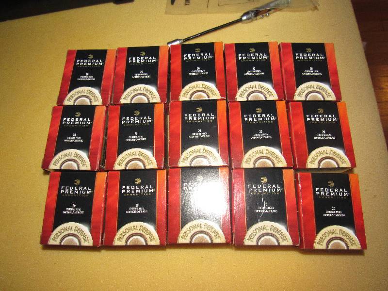 lot 6486 image: (300) rounds Federal Premium 9 mm Luger 124 grain ammo