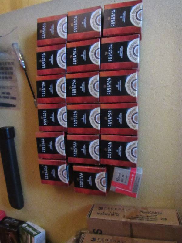lot 6488 image: (360) rounds Federal Premium 9 mm Luger 124 grain ammo