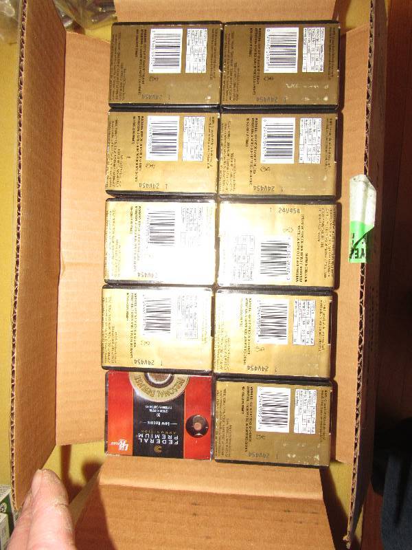 lot 6491 image: (200) rounds Federal Premium 9 mm luger 105 grain ammo