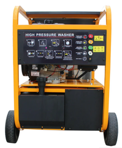 lot 20362 image: Unused Gas Engine with Diesel Hot Water Pressure Washer- 4000 PSI,13 HP, HOT PRESSURE WASHER  AGT-HPW4000