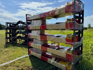 lot 20366 image: Unused Two Post 10,000 lb Automotive Lift