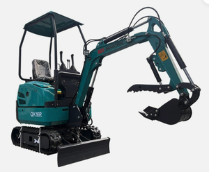 lot 20391 image: Unused Agrotk QK16R Mini Excavator RATO Gas Engine 1.5 Ton Digger Tracked Crawler Thumb