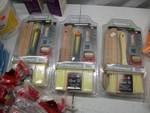 Large hardware lot paint brushes , wall paper tools and more