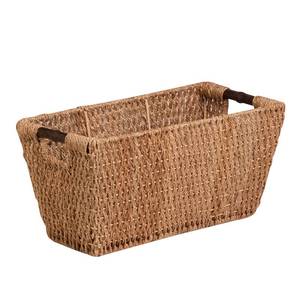 lot 48715 image: Honey-Can-Do Seagrass Basket wHandles - Lg STO-02966 Natural, Large (20 in X 10 in)