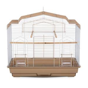 lot 48751 image: Prevue Pet Products SP50051 Barn Style Bird Cage, BrownWhite
