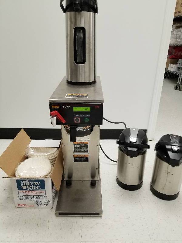 lot 3 image: Bunn Airpot Coffee Brewer, Single Head Dual Voltage, Axiom APS