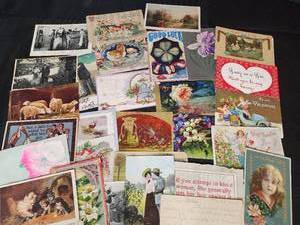 lot 112 image: Vintage Postcards