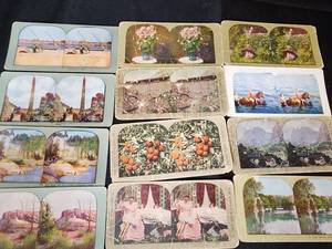 lot 145 image: Vintage View Finder Cards