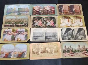 lot 147 image: Vintage View Finder Cards