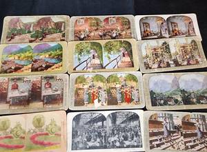 lot 148 image: Vintage View Finder Cards