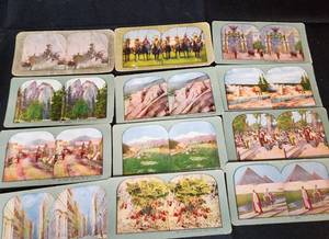 lot 151 image: Vintage View Finder Cards