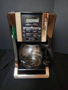 lot 168 image: Mr. Coffee 12 Cup Programmable Coffee Maker