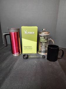 lot 169 image: NIB French Press Coffee Maker and More