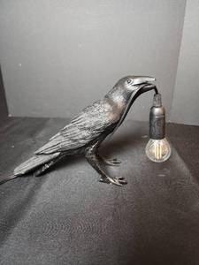 lot 171 image: Crow Lamp (powers on)