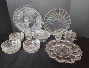 lot 175 image: Cut Glass Dishes