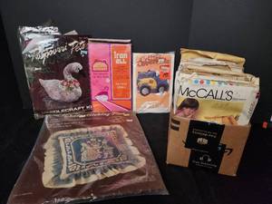 lot 221 image: Vintage Sewing Patterns and Sewing Kits