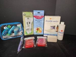 lot 235 image: Neti Pot, Neti Pot salts, Thera Socks, Sinus Mask, Pill Organizers, and More