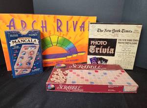 lot 237 image: Games (Mancala and New York Times are NIB)