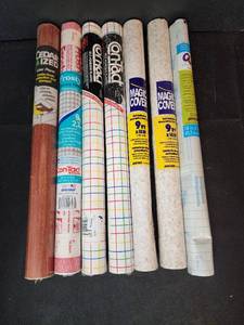 lot 300 image: Contact Paper, Shelf Liner, and Privacy Screen
