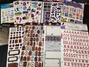 lot 307 image: Scrapbooking Stickers