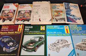 lot 360 image: Vintage Car Manuals