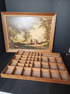 lot 363 image: Picture 27x21 and Shadow Box 24x17