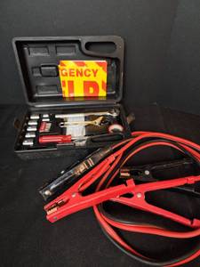 lot 386 image: Road Emergency Kit and Jumper Cables