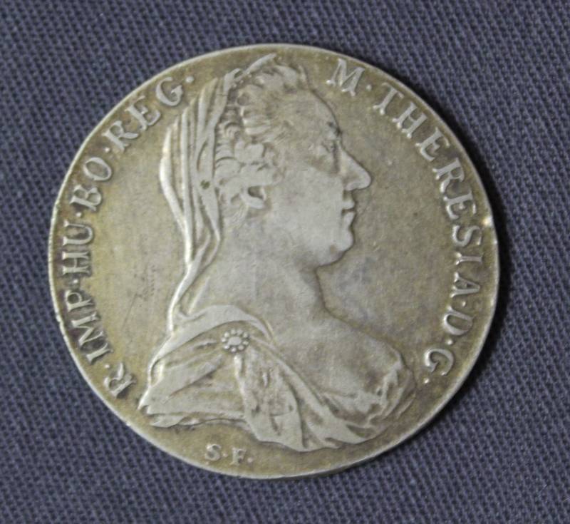 lot 4050 image: Neat Austrian Coin, 1 Thaler with Maria Theresia on Front
