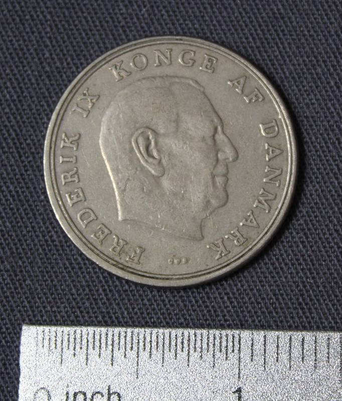 lot 4052 image: 1961 Denmark COIN, 5 Krone with Frederik IX on Front