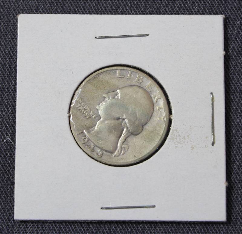 lot 4121 image: 1943 U.S.A. Quarter Dollar  25 Cent COIN