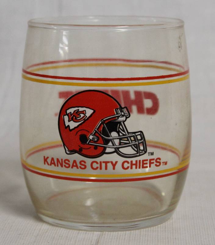 lot 4176 image: Kansas City Chiefs Whiskey Glass