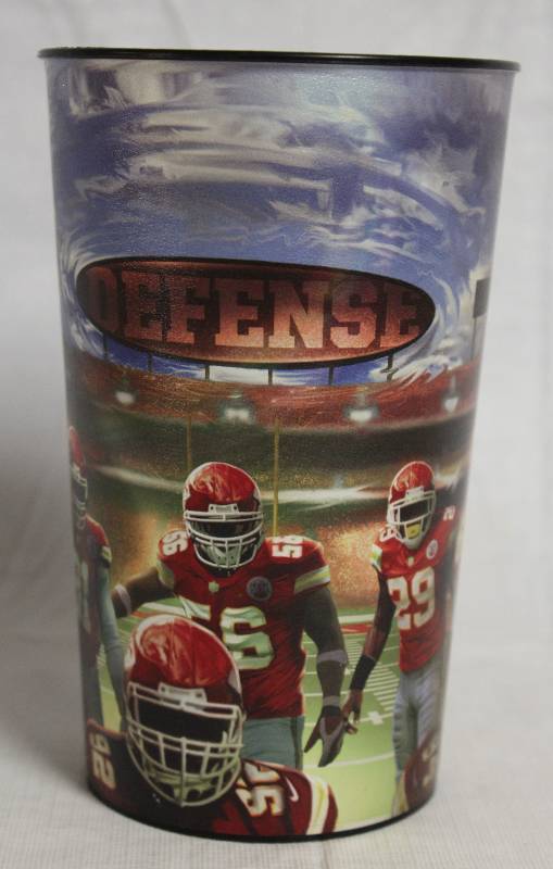 lot 4168 image: Dynamic Kansas City Chiefs Stadium Collectors Cup BPA-Free & Dishwasher Safe