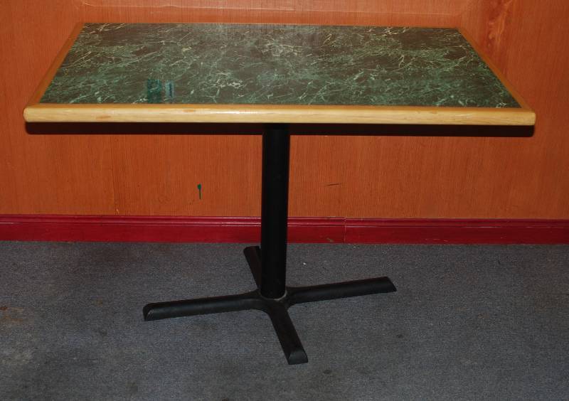 lot 5259 image: Restaurant Dining Table - 27.5 wide x 45 long x 29.5 tall