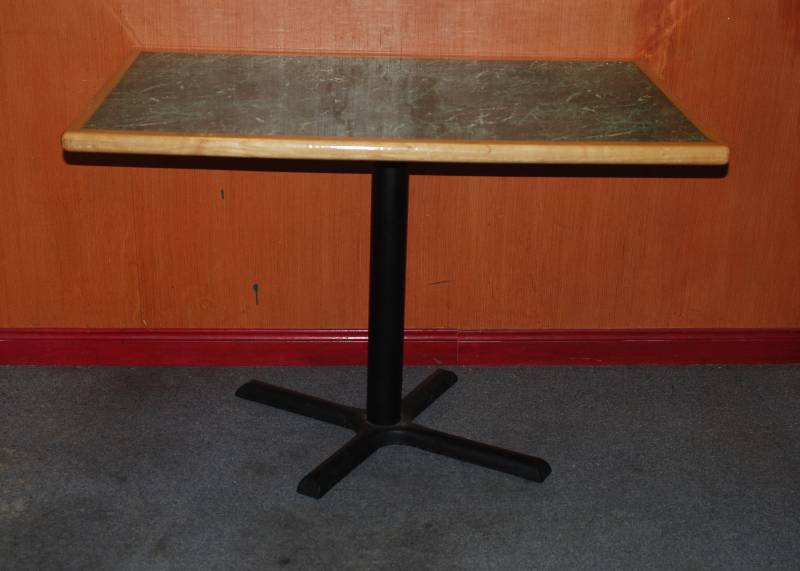 lot 5263 image: Restaurant Dining Table - 27.5 wide x 45 long x 29.5 tall