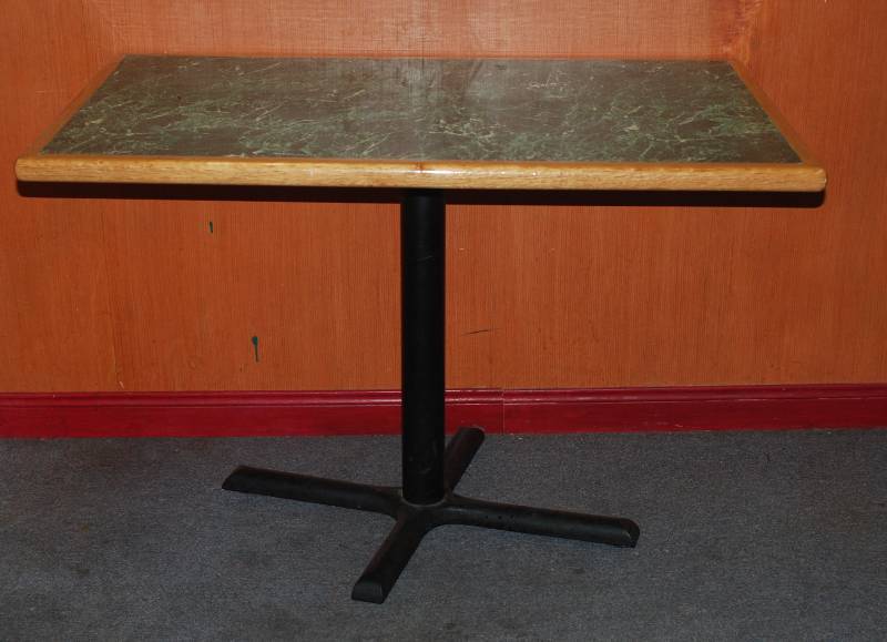 lot 5264 image: Restaurant Dining Table - 27.5 wide x 45 long x 29.5 tall