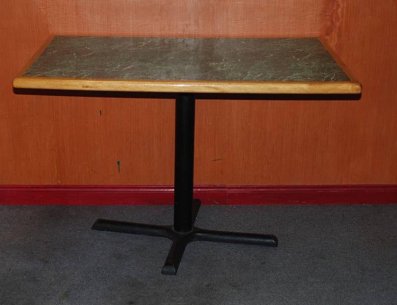 lot 5267 image: Restaurant Dining Table - 27.5 wide x 45 long x 29.5 tall