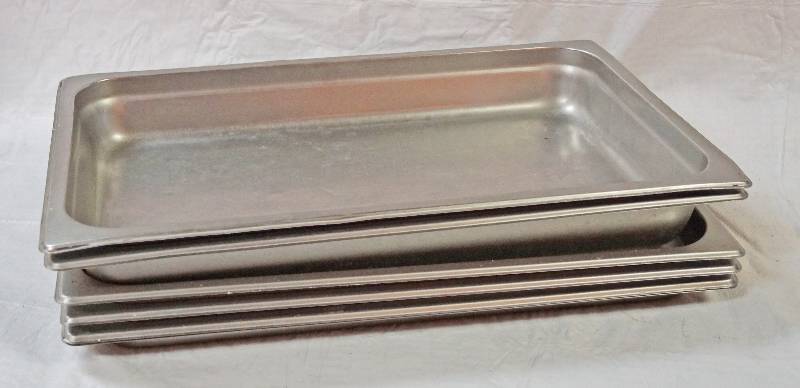lot 5373 image: 5 Steam Table Pans
