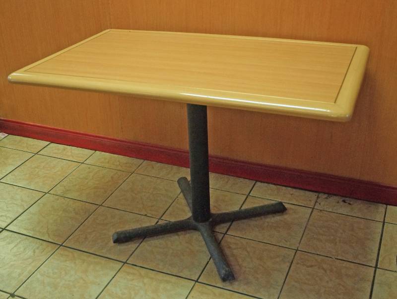 lot 5132 image: Restaurant Table - 46 wide x 29 length x 29 tall