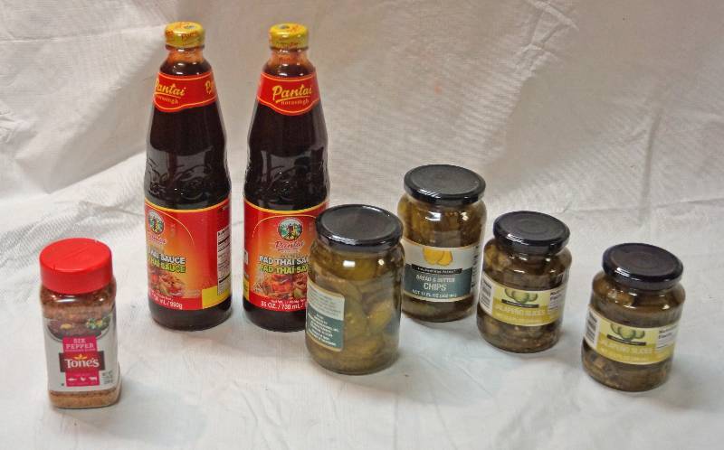 lot 5063 image: Lot of unopened food items