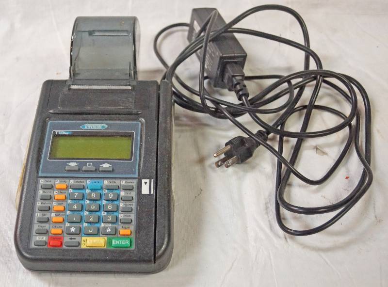 lot 5071 image: Credit Card MachineReceipt Printer - HYPERCOM - M# T7PLUS