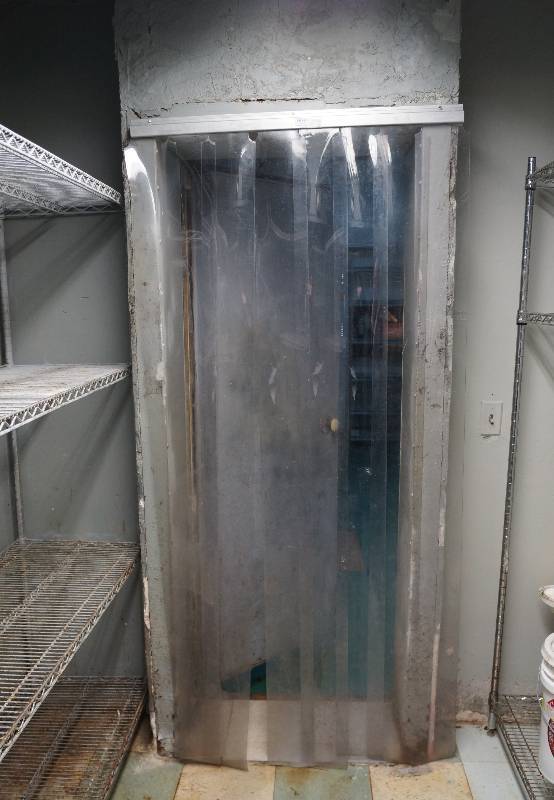 lot 5046 image: Vinyl Strip Curtain for Refrigeration Unit to keep in cold air - KASON SA & LA Series